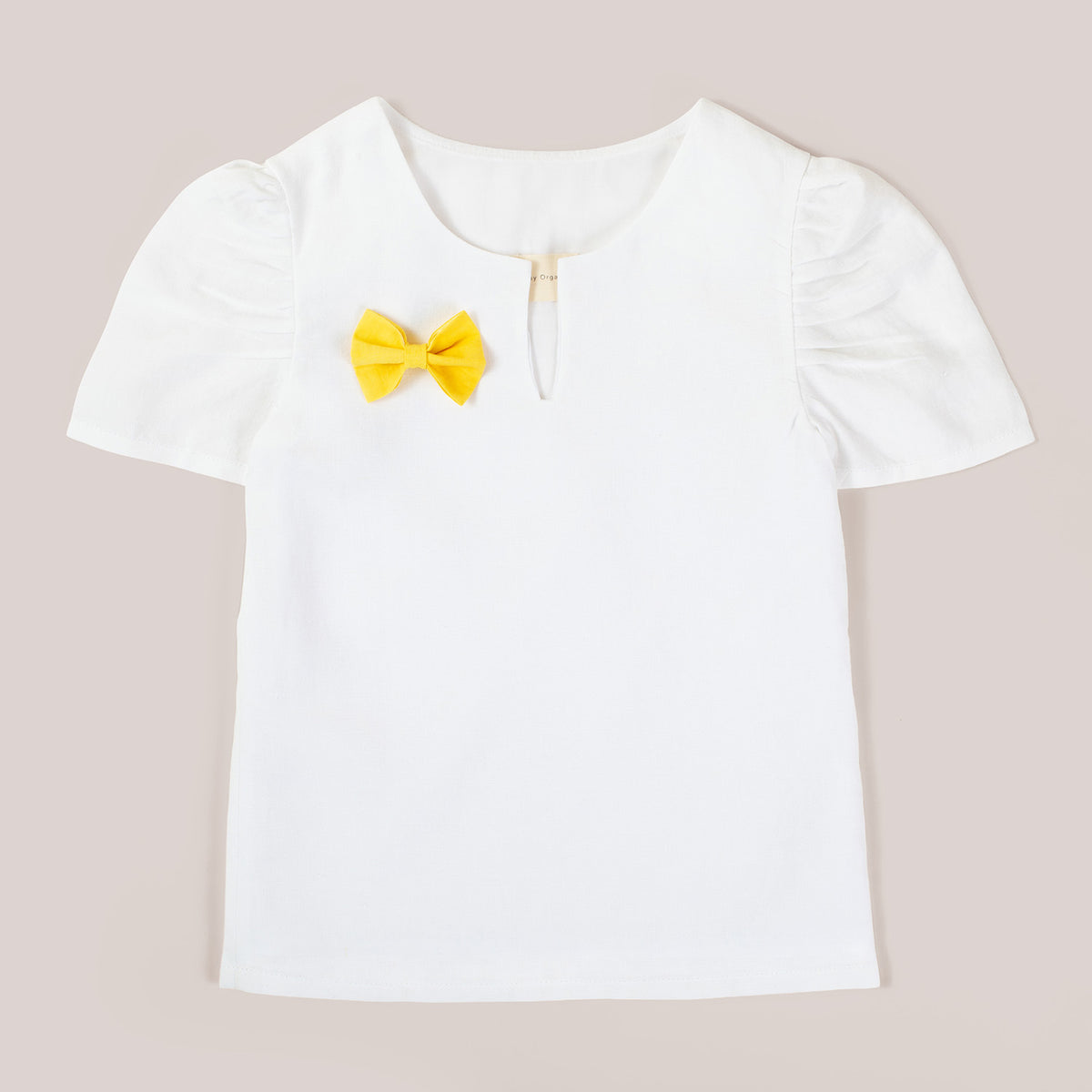Girls Linen Blouse Made From Organic Belgian Fabric image 0